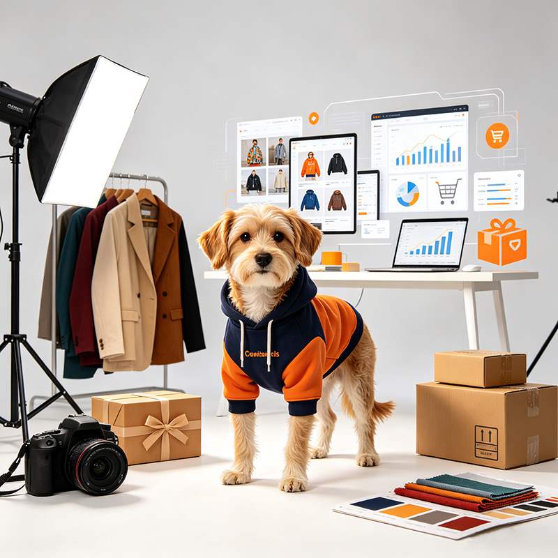 Custom pet clothing service for E-commerce Sellers